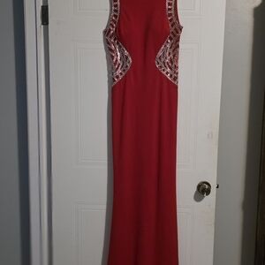 Elegant Red Prom Dress